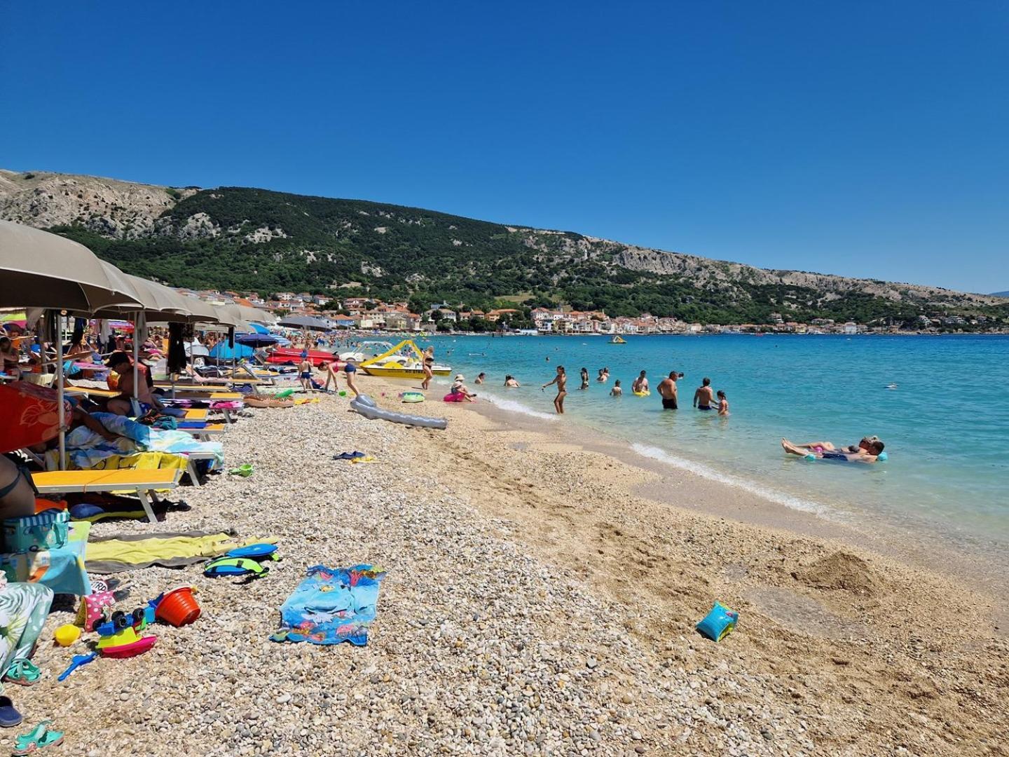 Apartment Grozdana Baška Buitenkant foto