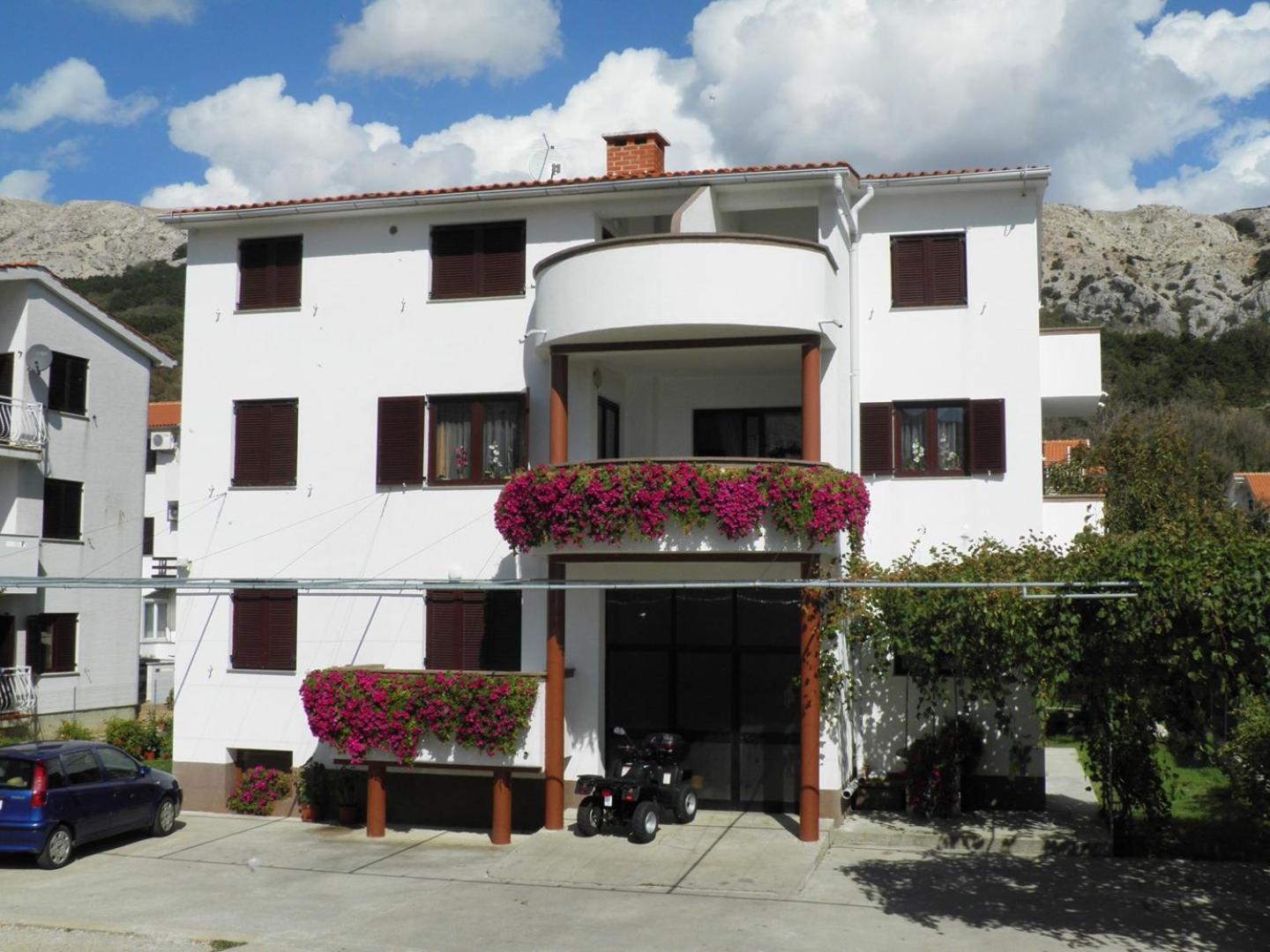 Apartment Grozdana Baška Buitenkant foto